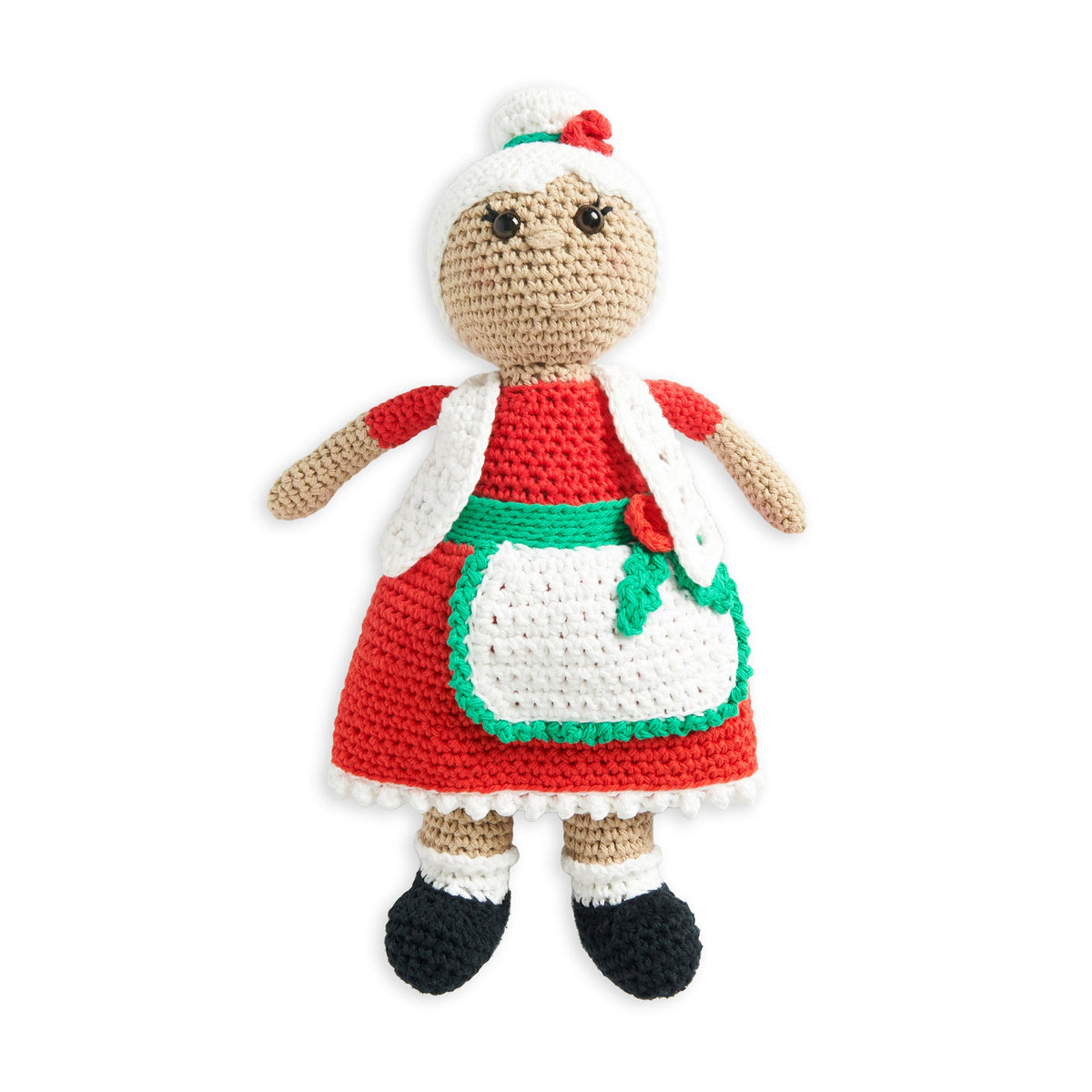 Lily Sugar'n Cream Crochet Santa & Mrs Claus Dolls Pattern | rounds, toy