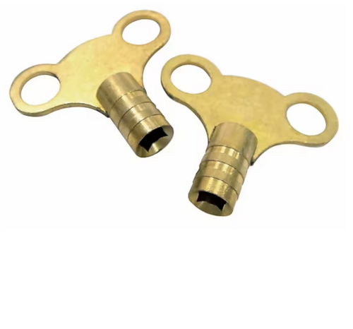 Radiator Bleed Key Pack of 2, Central Heating Air Vent Valve Key